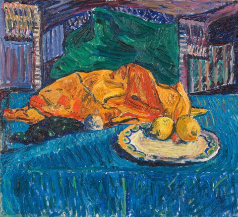 Cuno Amiet - Stillleben mit Zitronen