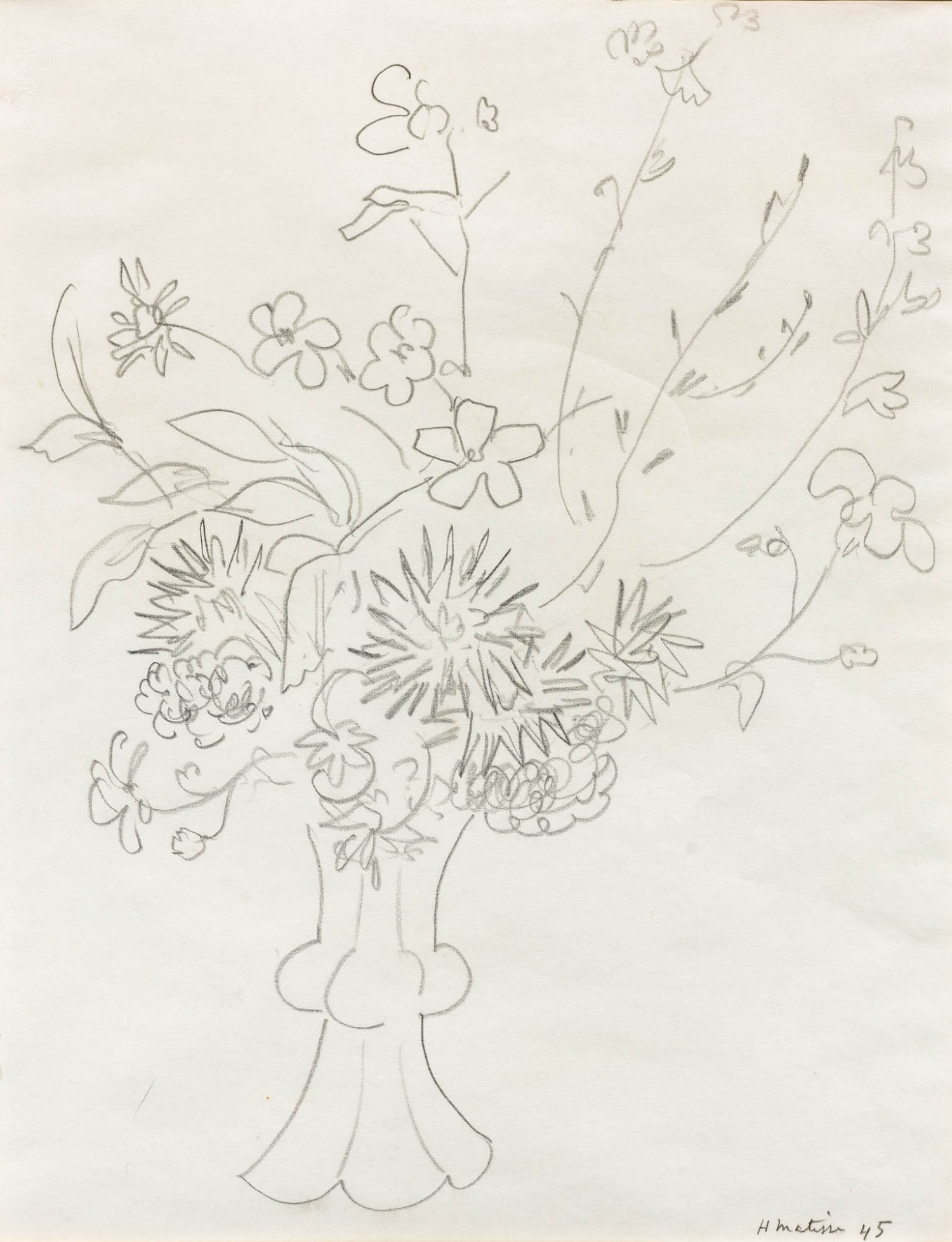 Henri Matisse - Vase de fleurs