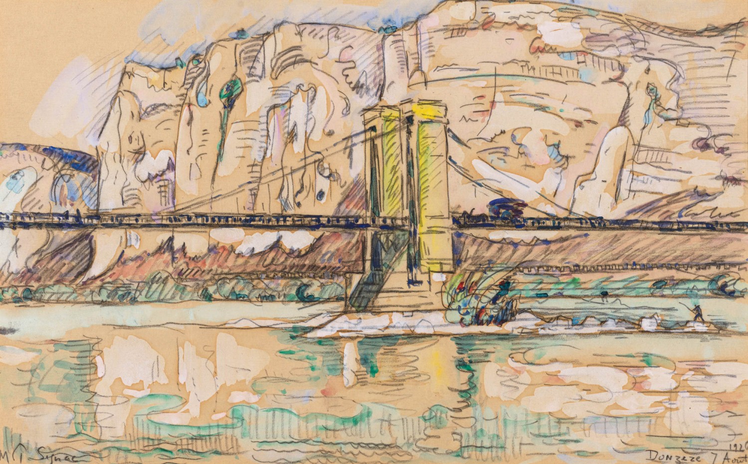Paul Signac - Pont à Donzère