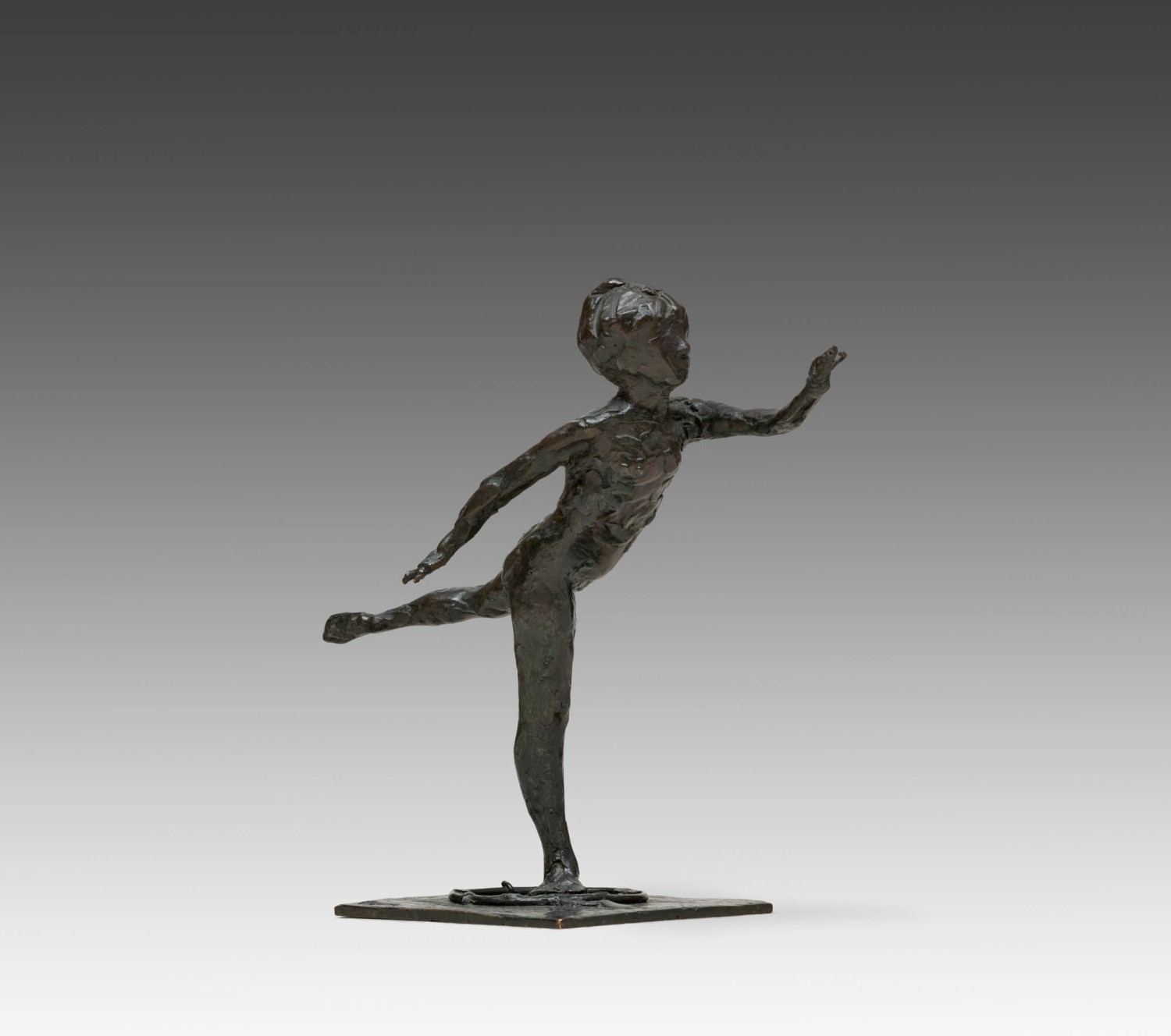 Edgar Degas - Danseuse, arabesque ouverte sur la jambe droite, bras gauche en avant