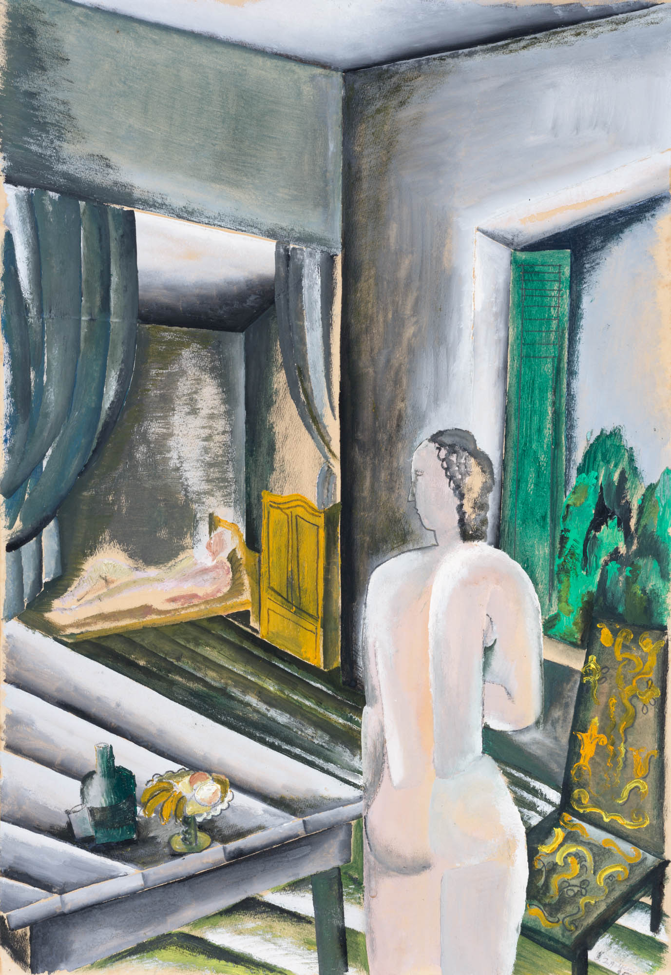 Ossip Zadkine - Nu dans un intérieur