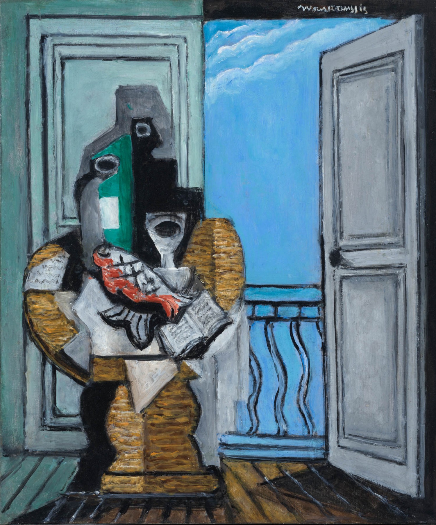 Louis Marcoussis - Nature morte à la fenêtre