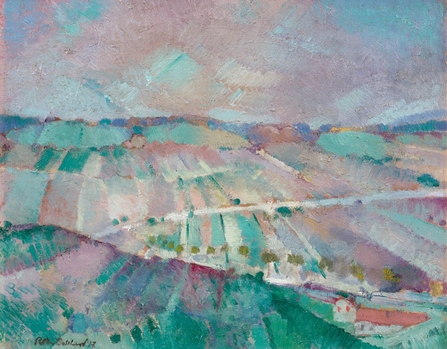 Rodolphe-Théophile Bosshard - Paysage