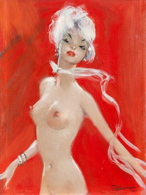 Jean Gabriel Domergue - Au Lido