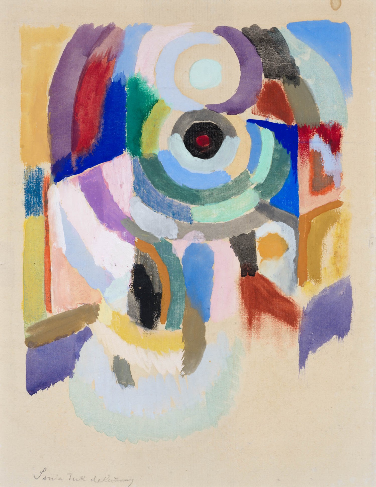 Sonia Delaunay - Prismes Électriques, Paris