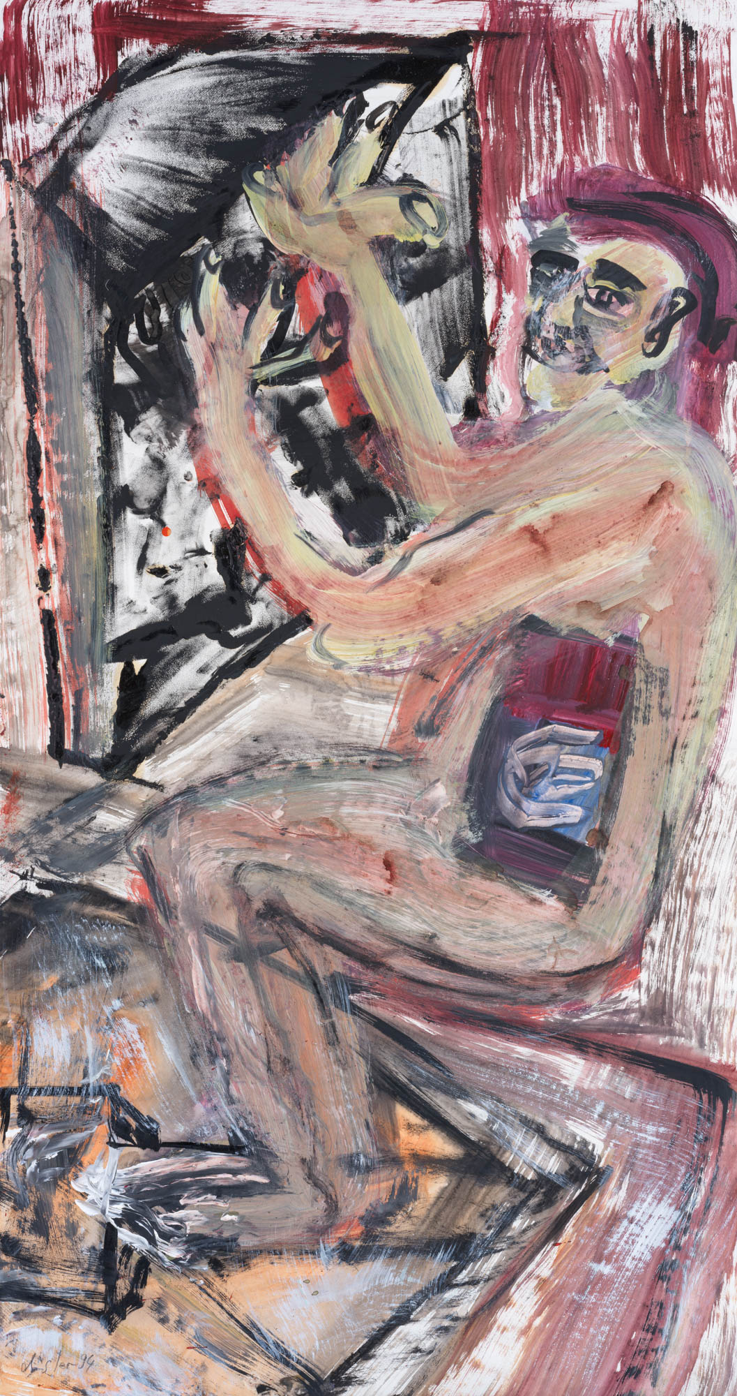 Martin Disler - Ohne Titel
