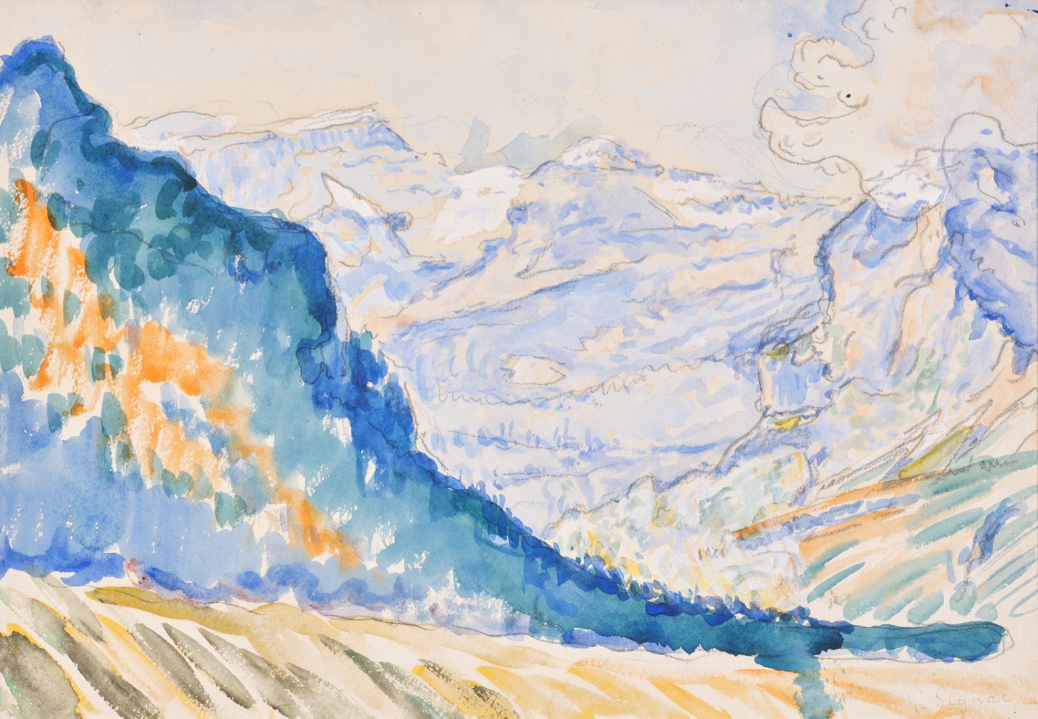 Paul Signac - Les Diablerets