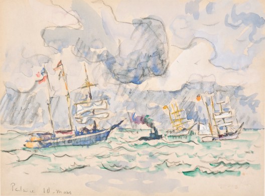 Paul Signac - La Partance, St. Malo