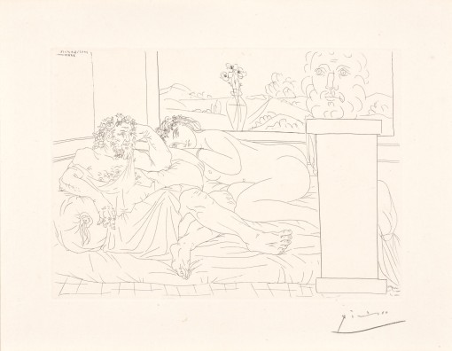 Pablo Picasso - Le repos du sculpteur