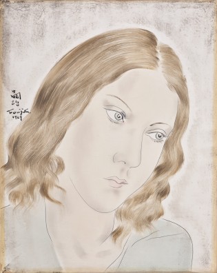 Léonard Tsuguharu Foujita - Portrait de femme
