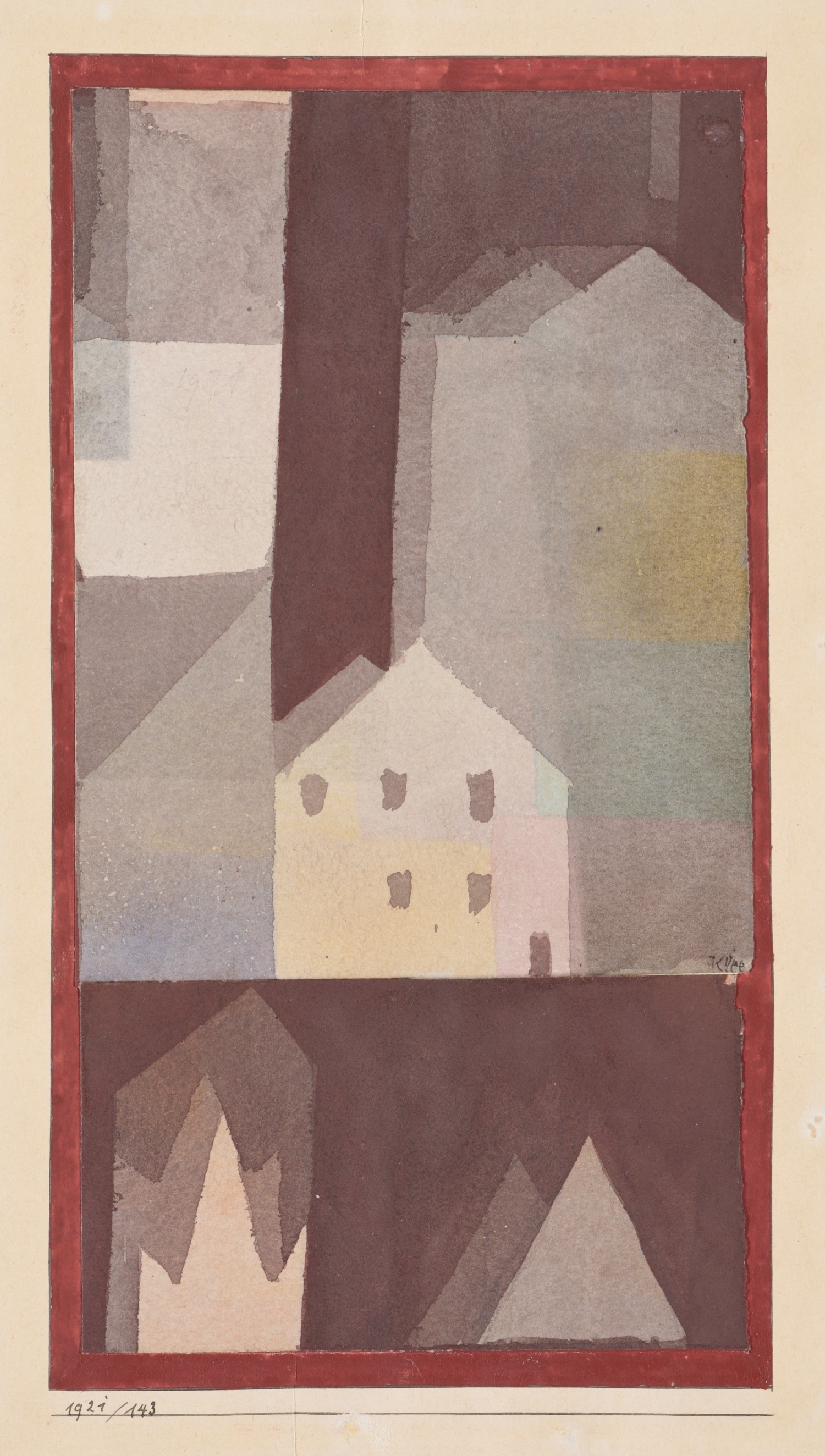 Paul Klee - Städtebild