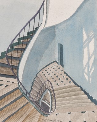 Sam Szafran - Cage d'escalier