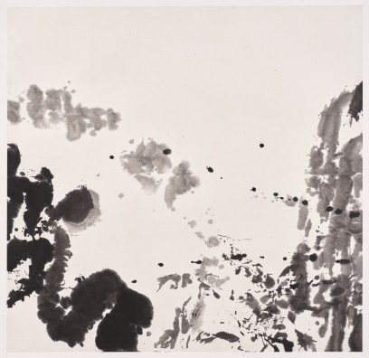 Zao Wou-Ki - Composition abstraite