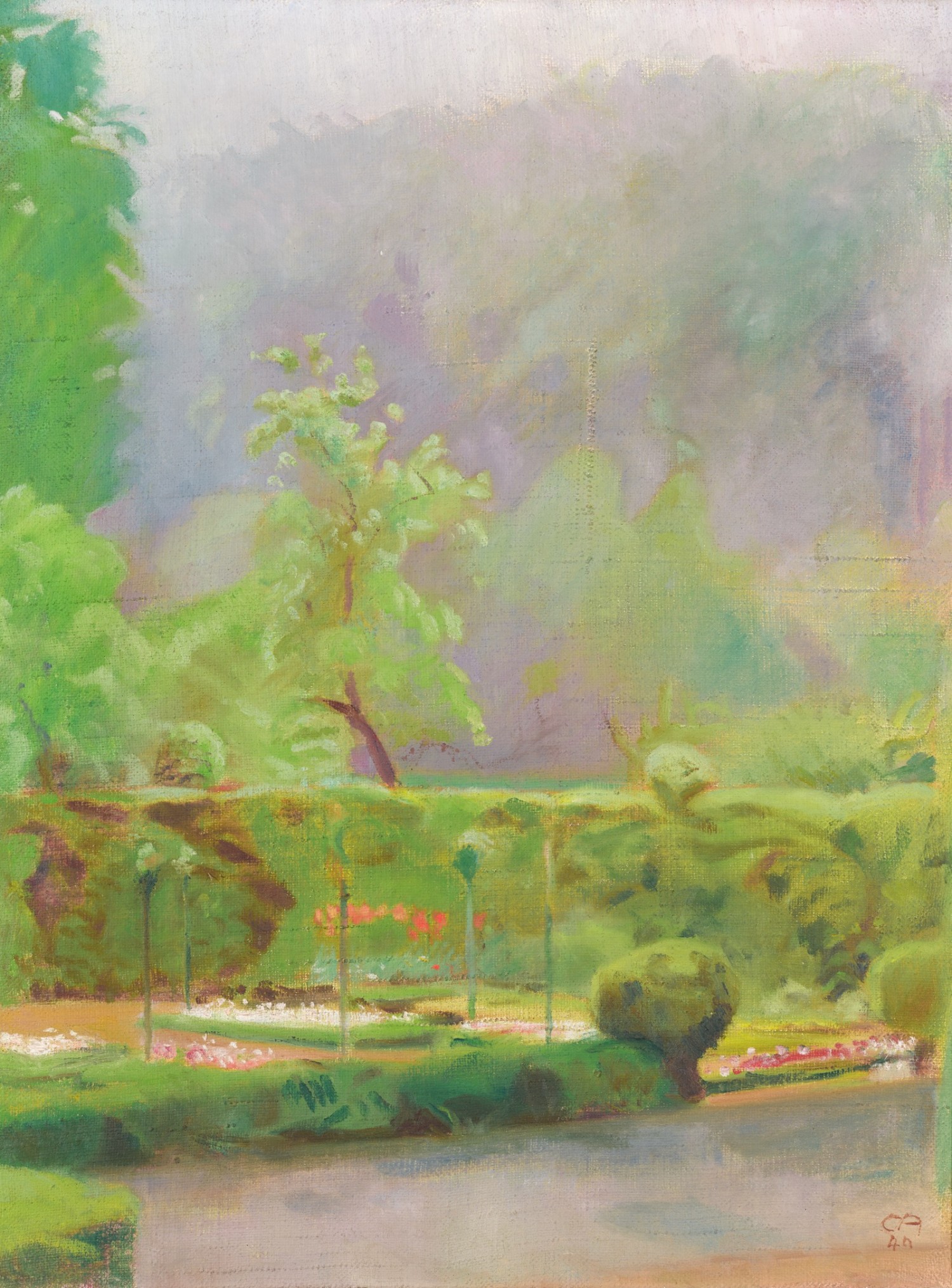 Cuno Amiet - Frühlingsnebel