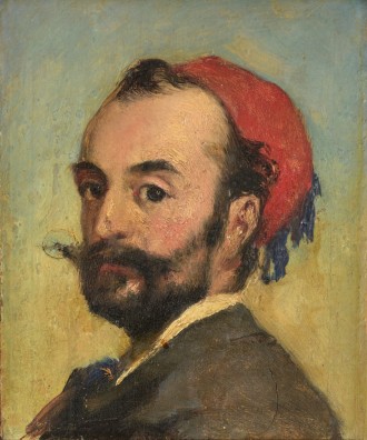 Frank Buchser - Selbstbildnis