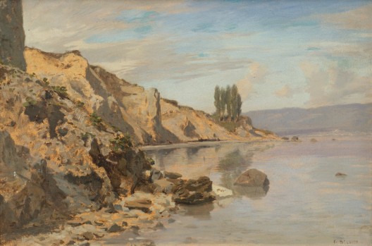 François Bocion - Les falaises de Meillerie