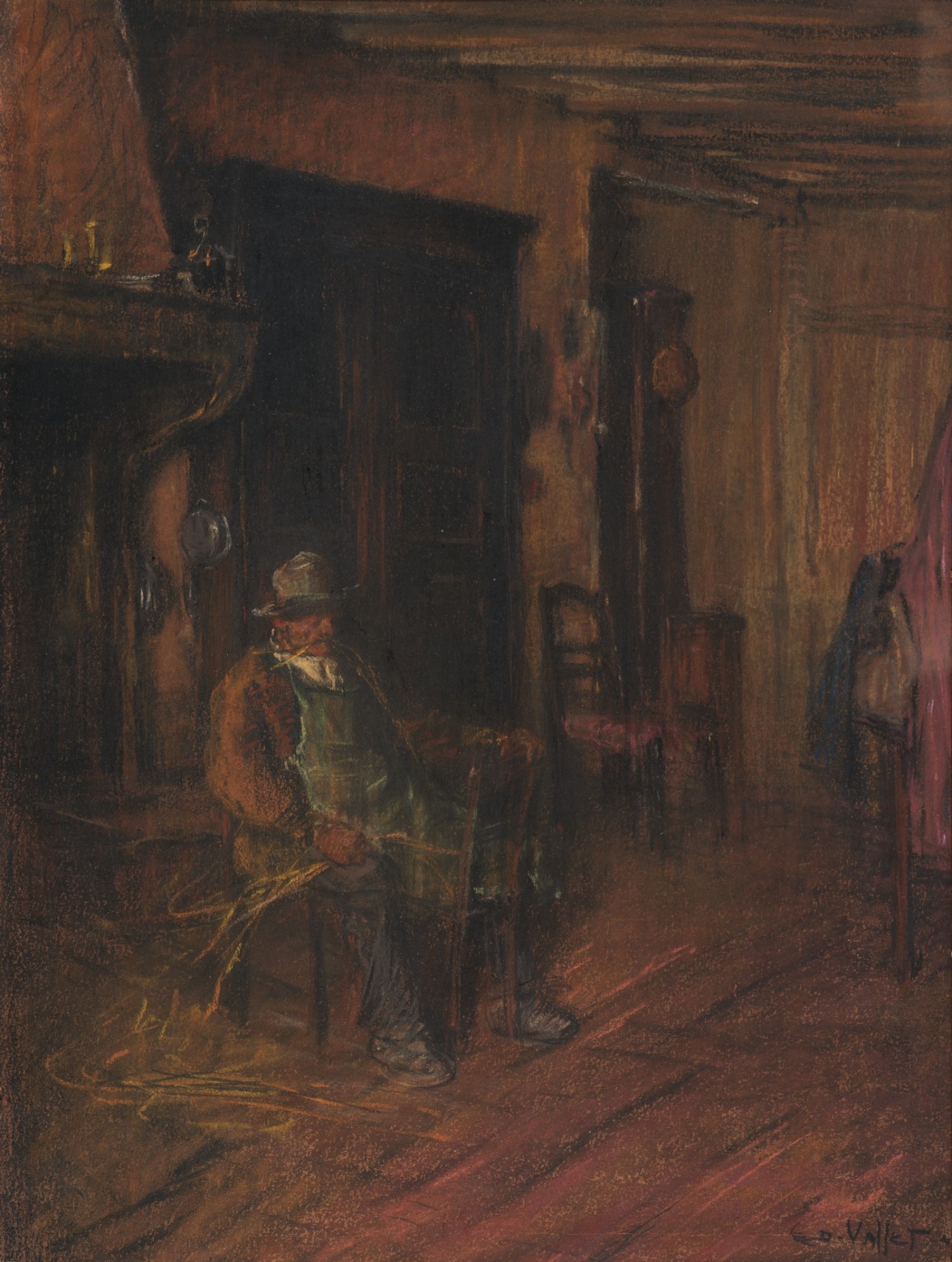 Edouard Vallet - Vieux vannier