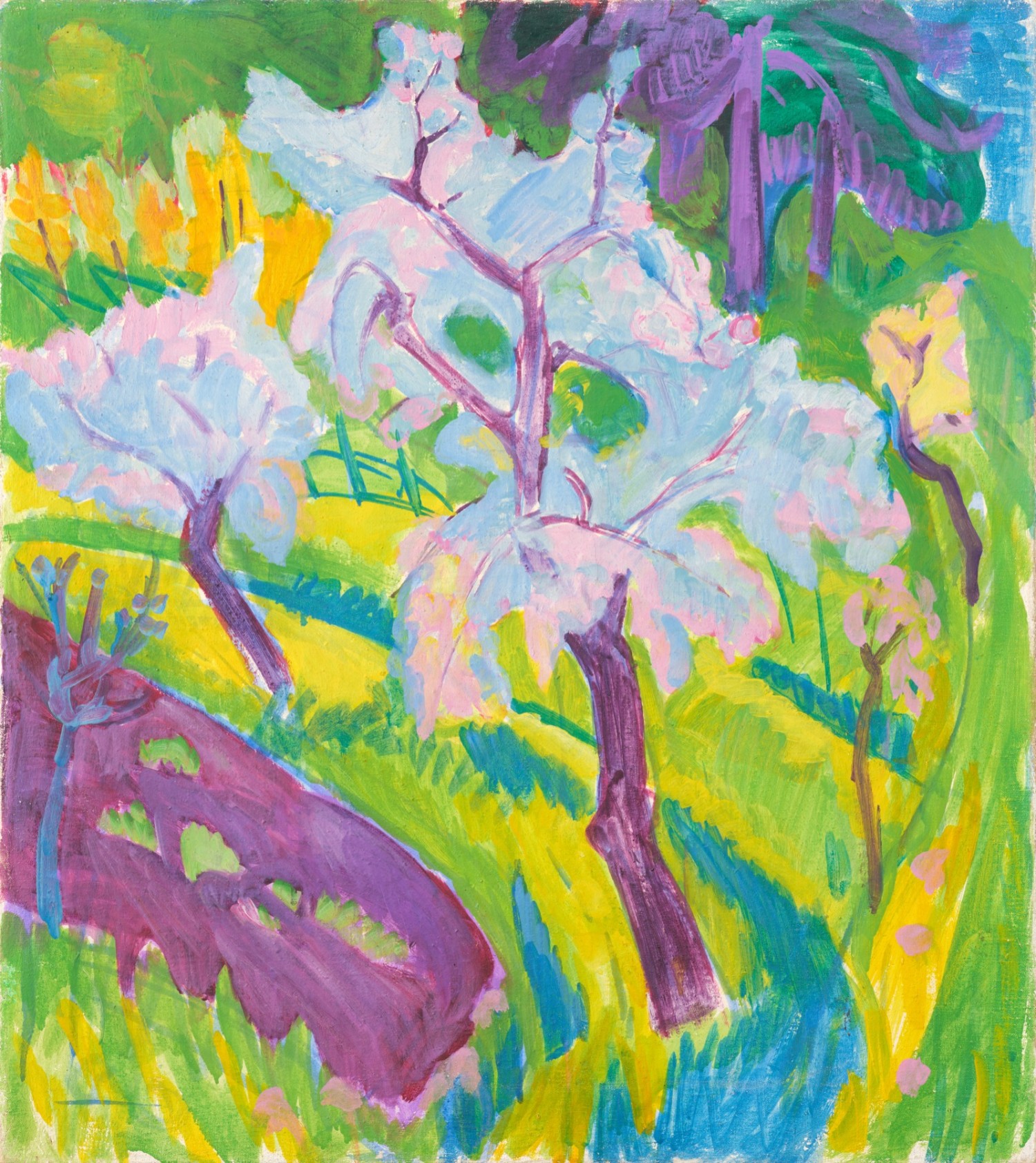 Hermann Scherer - Blühender Baum