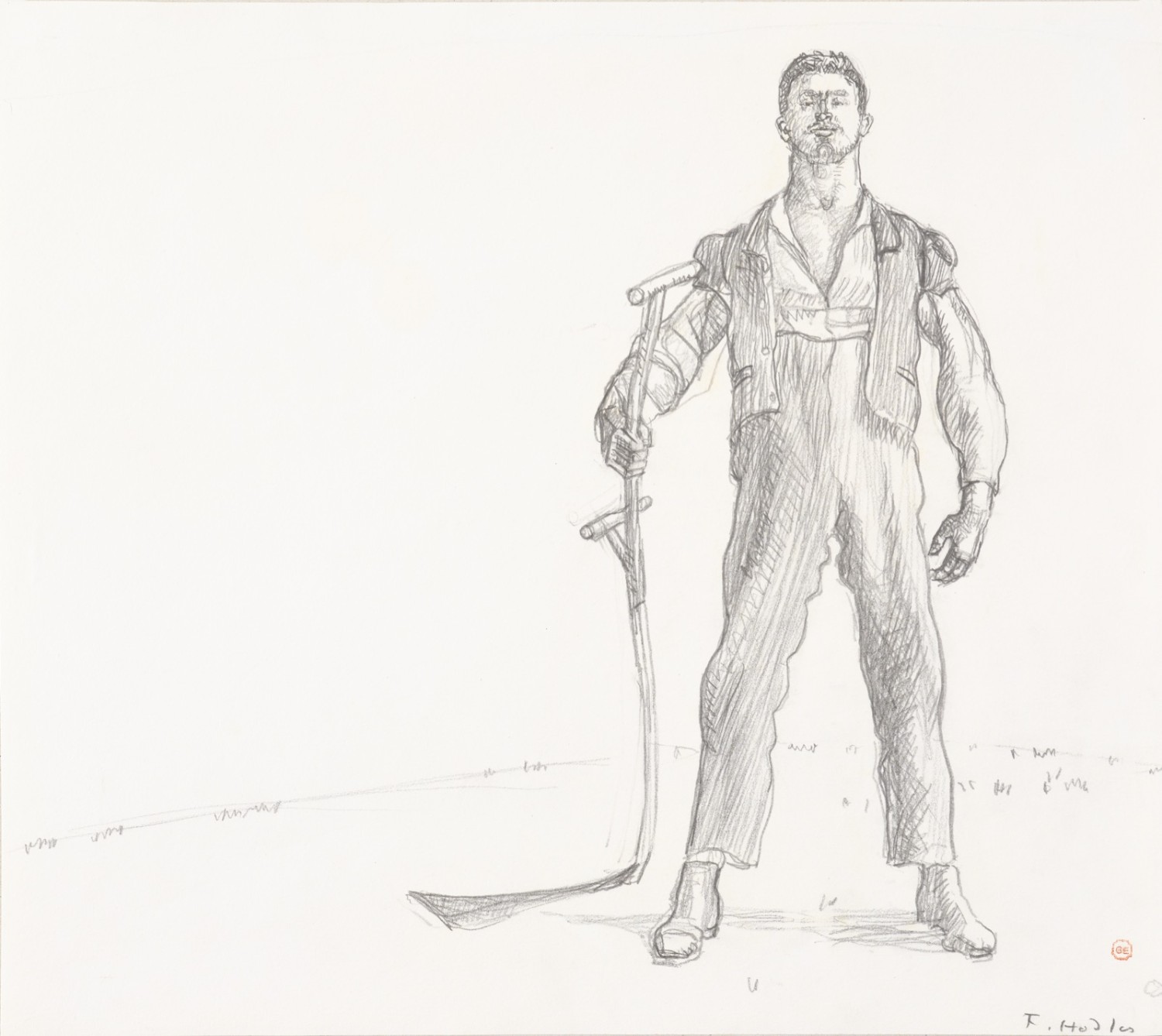 Ferdinand Hodler - Le jardinier