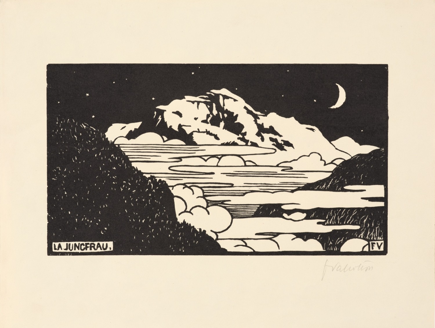 Félix Vallotton - La Jungfrau