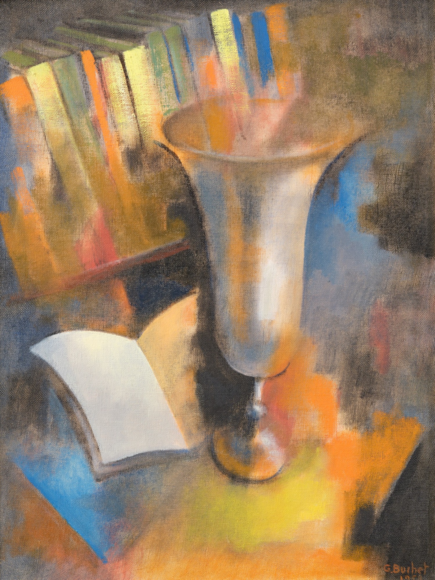 Gustave Buchet - Coin bibliothèque