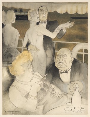 Jeanne Mammen - Auf der Yacht