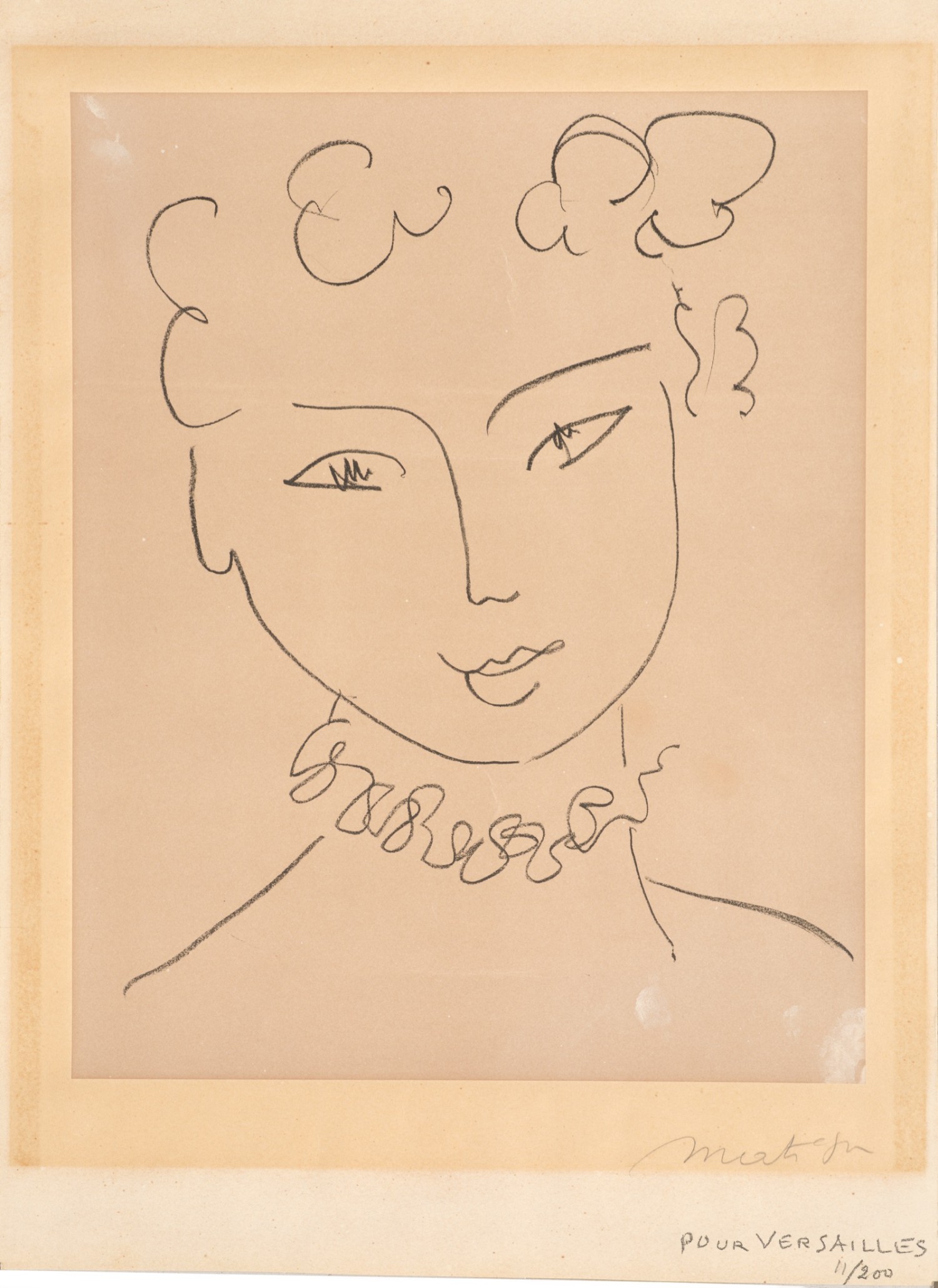 Henri Matisse - La Pompadour (Pour Versailles)
