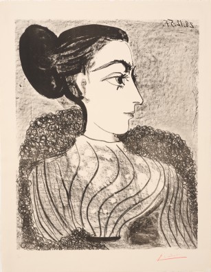 Pablo Picasso - Femme au chignon