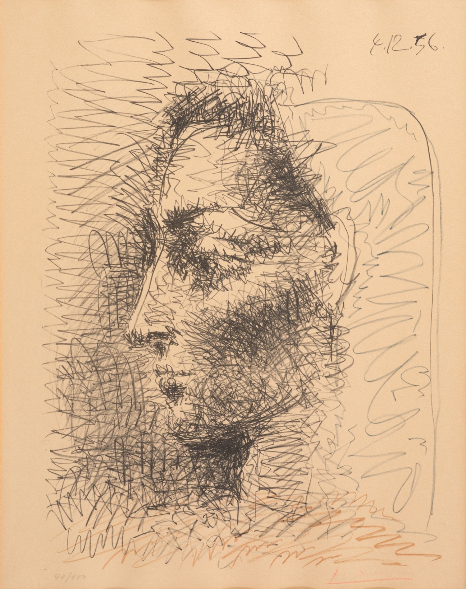 Pablo Picasso - Portrait de Jacqueline