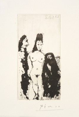 Pablo Picasso - Célestine, Maja et complice masculin