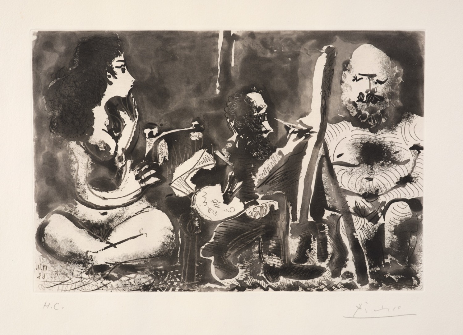 Pablo Picasso - Les bleus de Barcelone