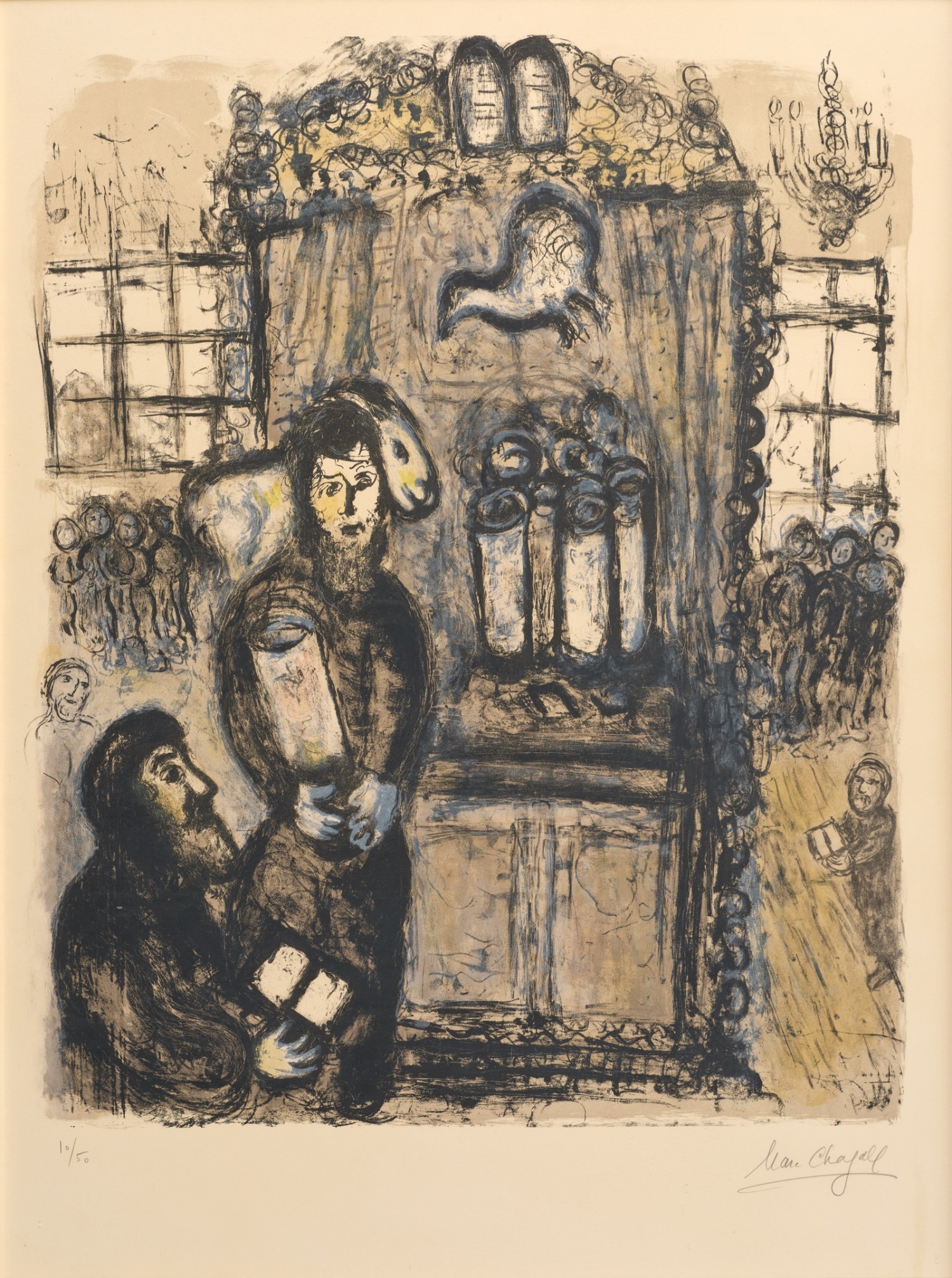 Marc Chagall - Le temple