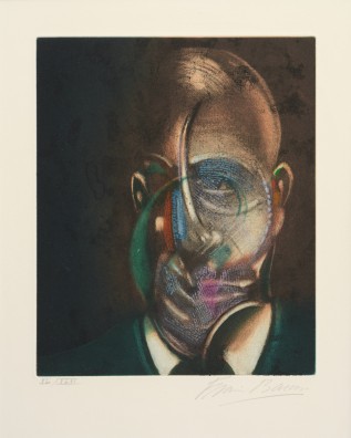 Francis Bacon - Portrait de Michel Leiris