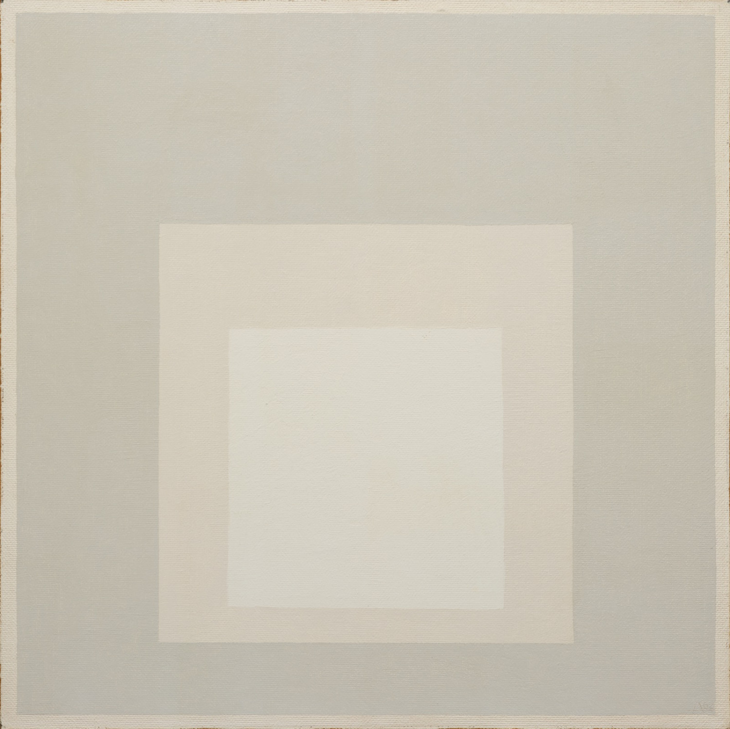 Josef Albers - Study for Homage to the Square: White Call
