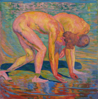 Giovanni Giacometti - Fanciulli nel lago (Alberto und Diego Giacometti)
