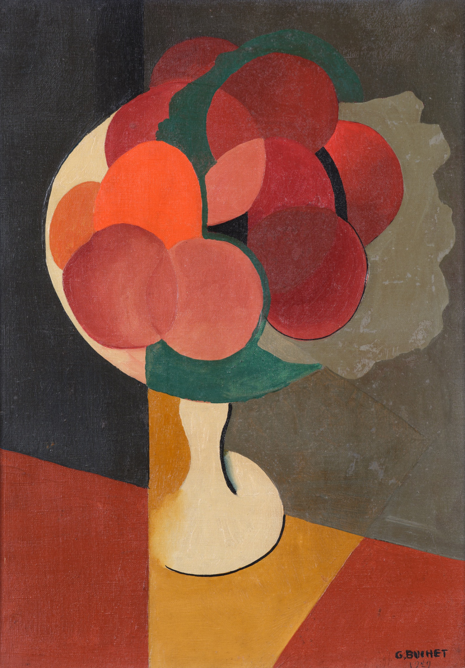 Gustave Buchet - Coupe de fruits