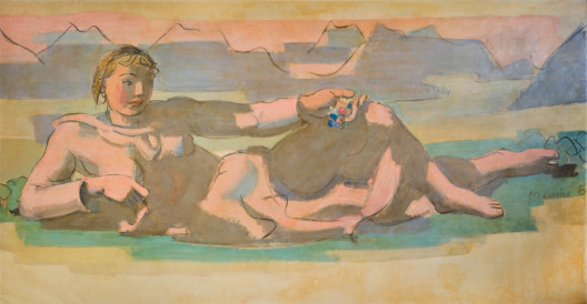 Maurice Barraud - La pose
