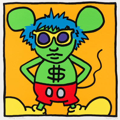 Keith Haring - Andy Mouse