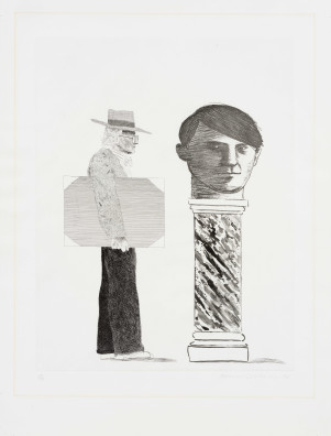 David Hockney - The student