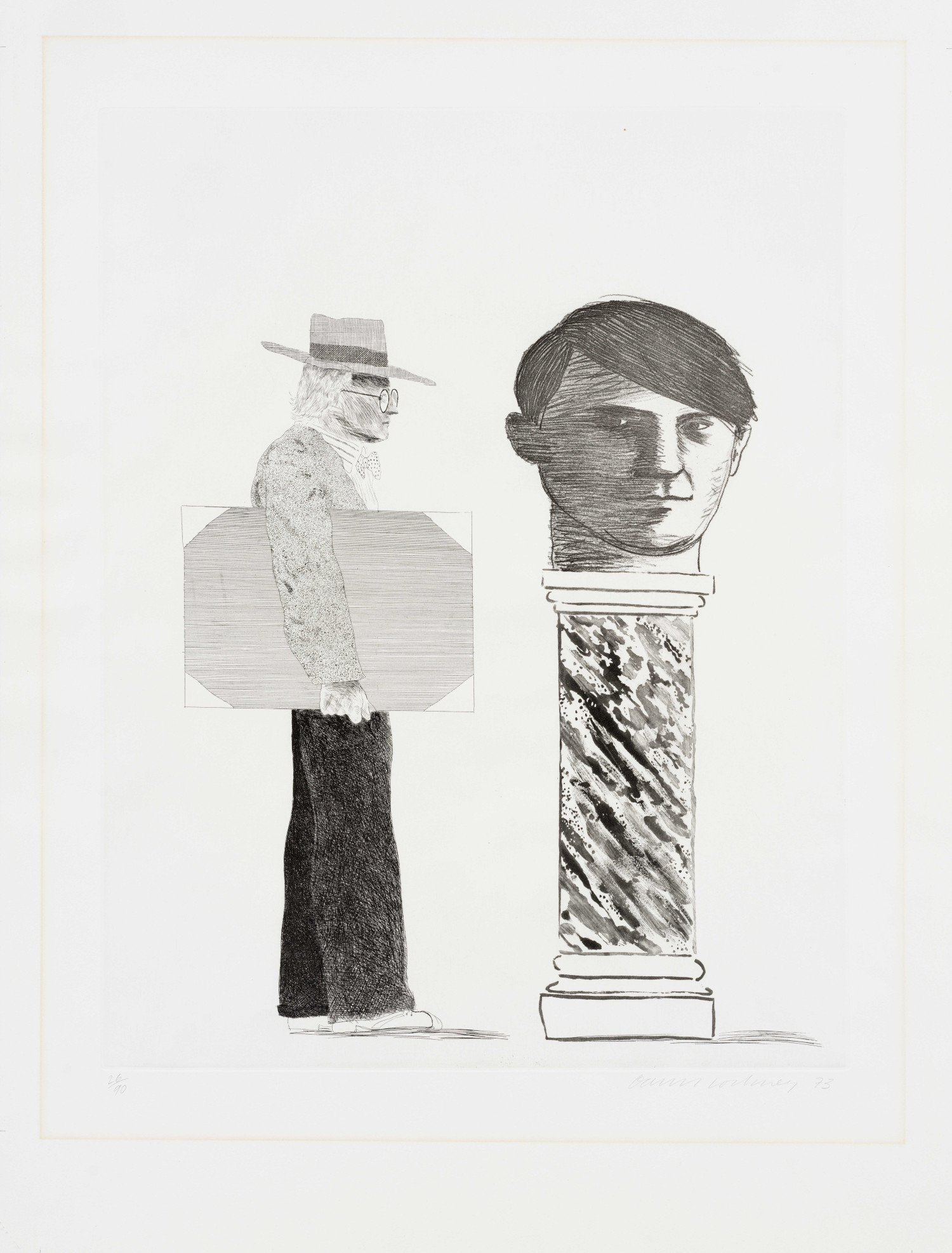 David Hockney - The student