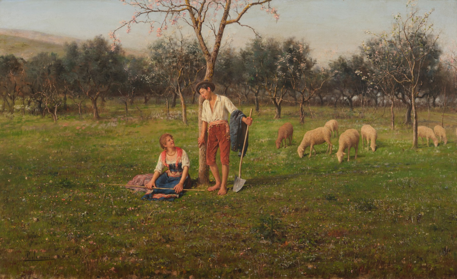 Pasquale Celommi - Hirtenpaar
