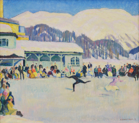 Emil Cardinaux - St. Moritz, Haus Badrutt