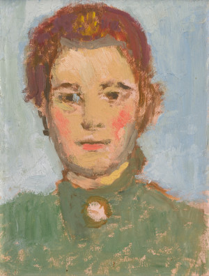 Cuno Amiet - Porträt einer jungen Dame