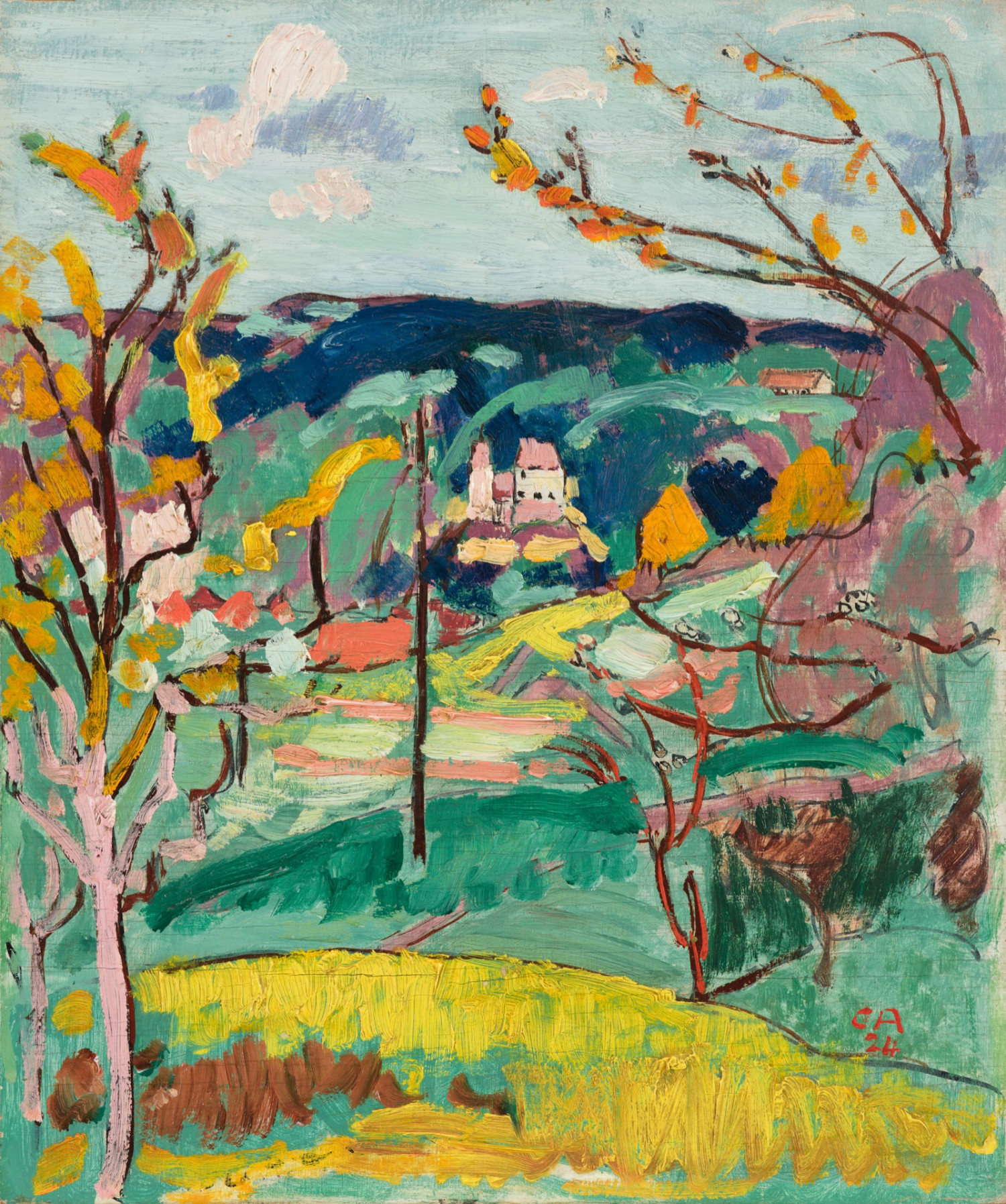Cuno Amiet - Schloss Burgdorf