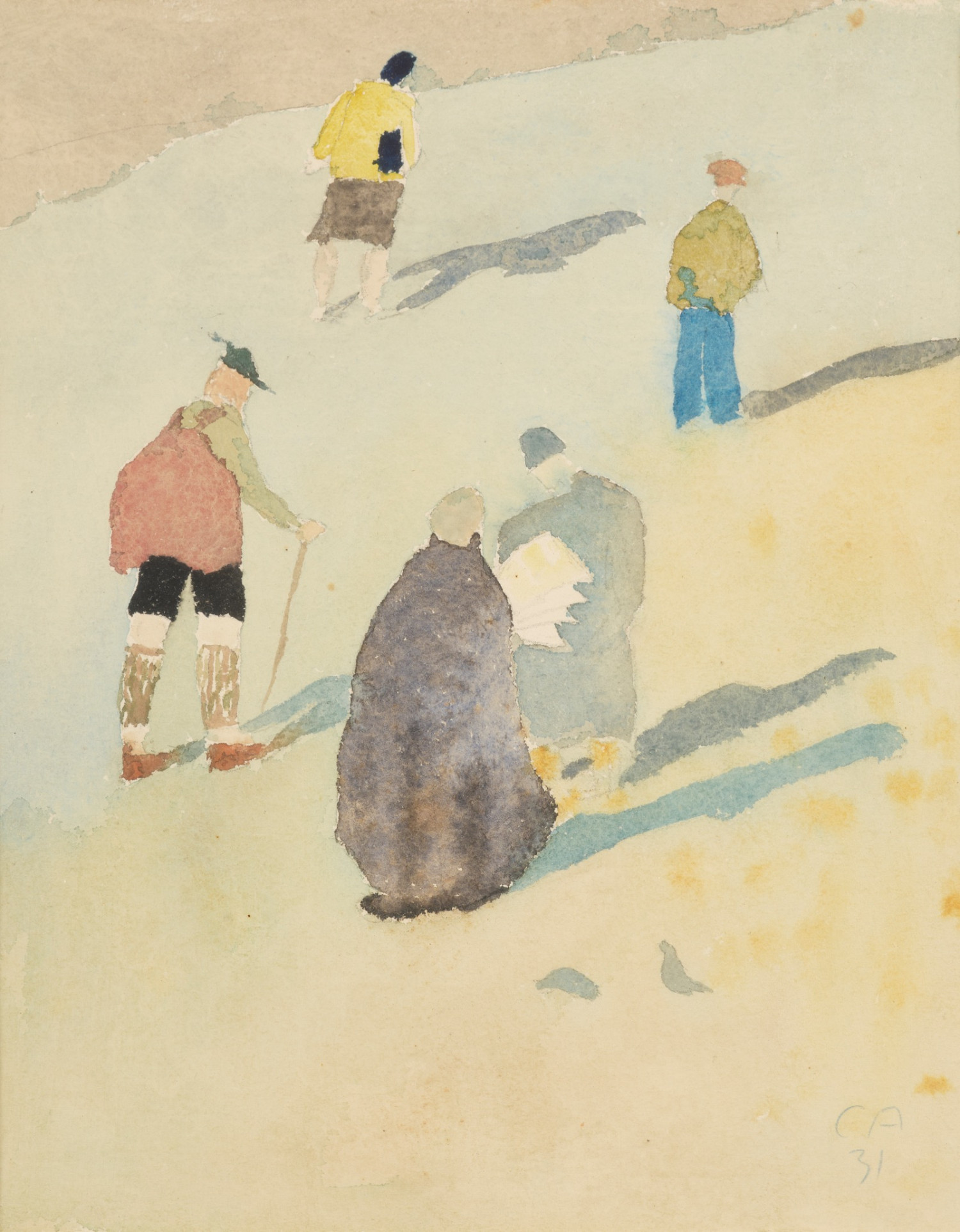 Cuno Amiet - Spaziergang