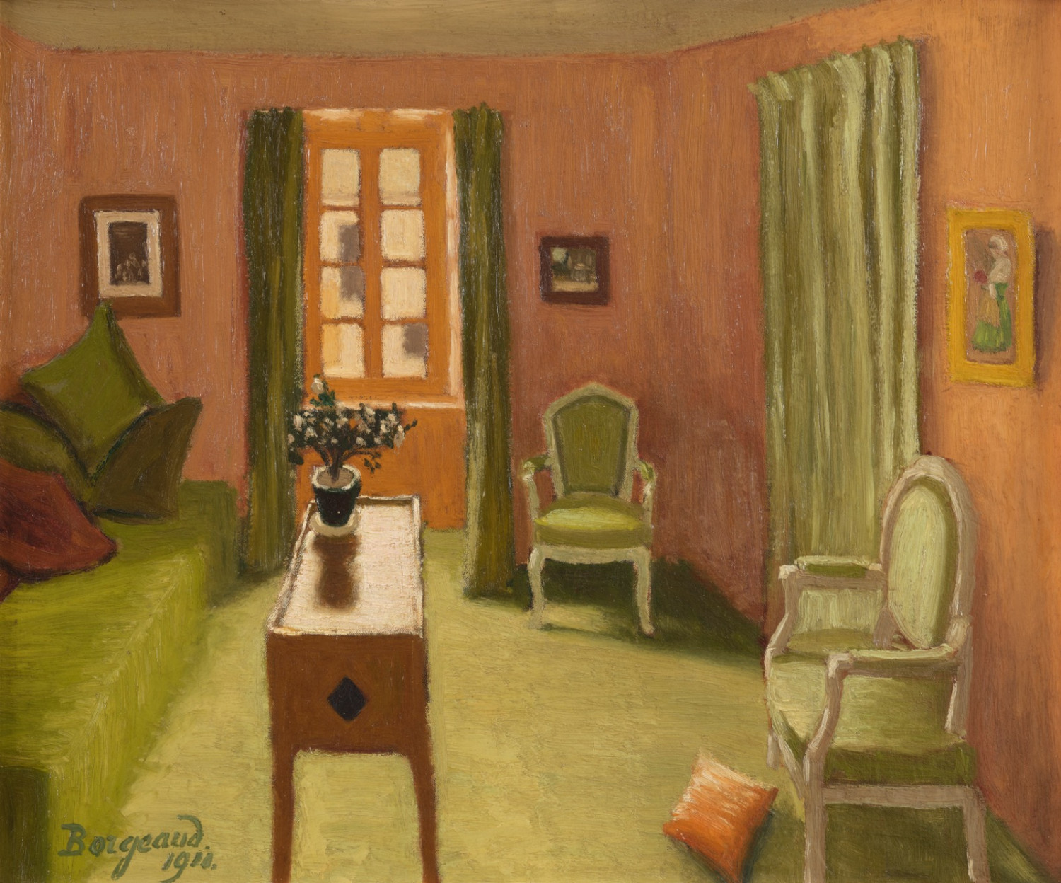 Marius Borgeaud - La chambre verte