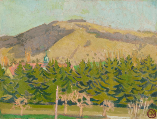 Maurice Denis - Paysage, St. Gallen