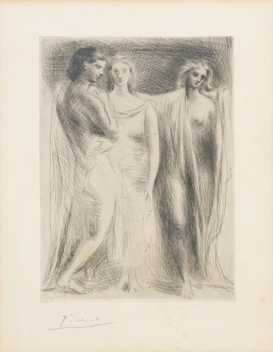 Pablo Picasso - Les trois femmes
