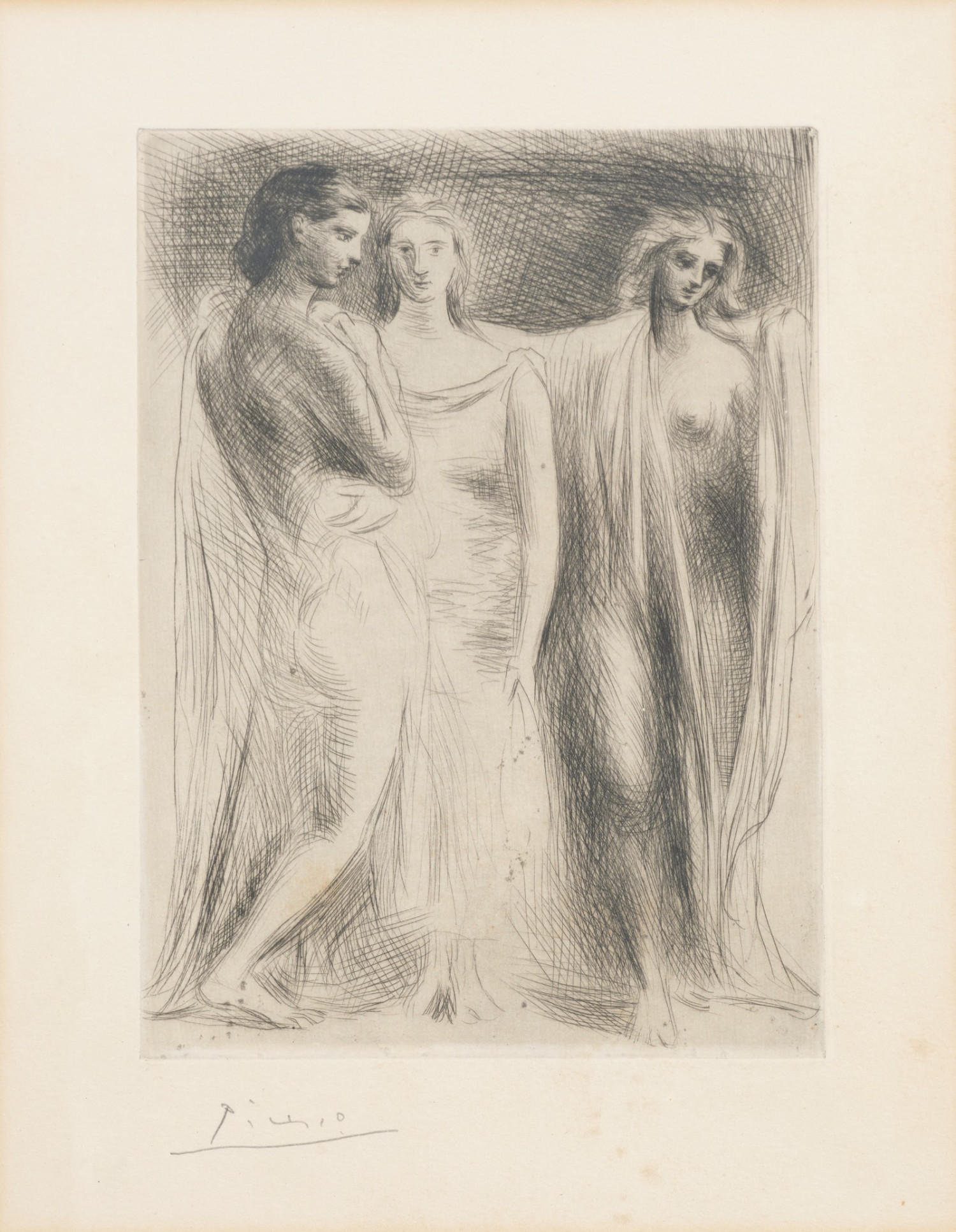 Pablo Picasso - Les trois femmes