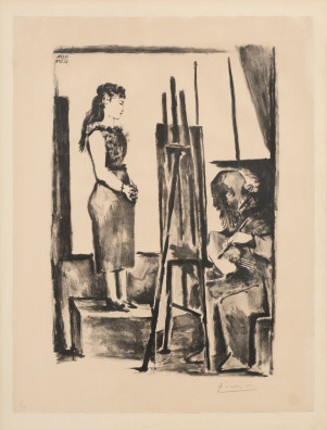 Pablo Picasso - La Pose habillée